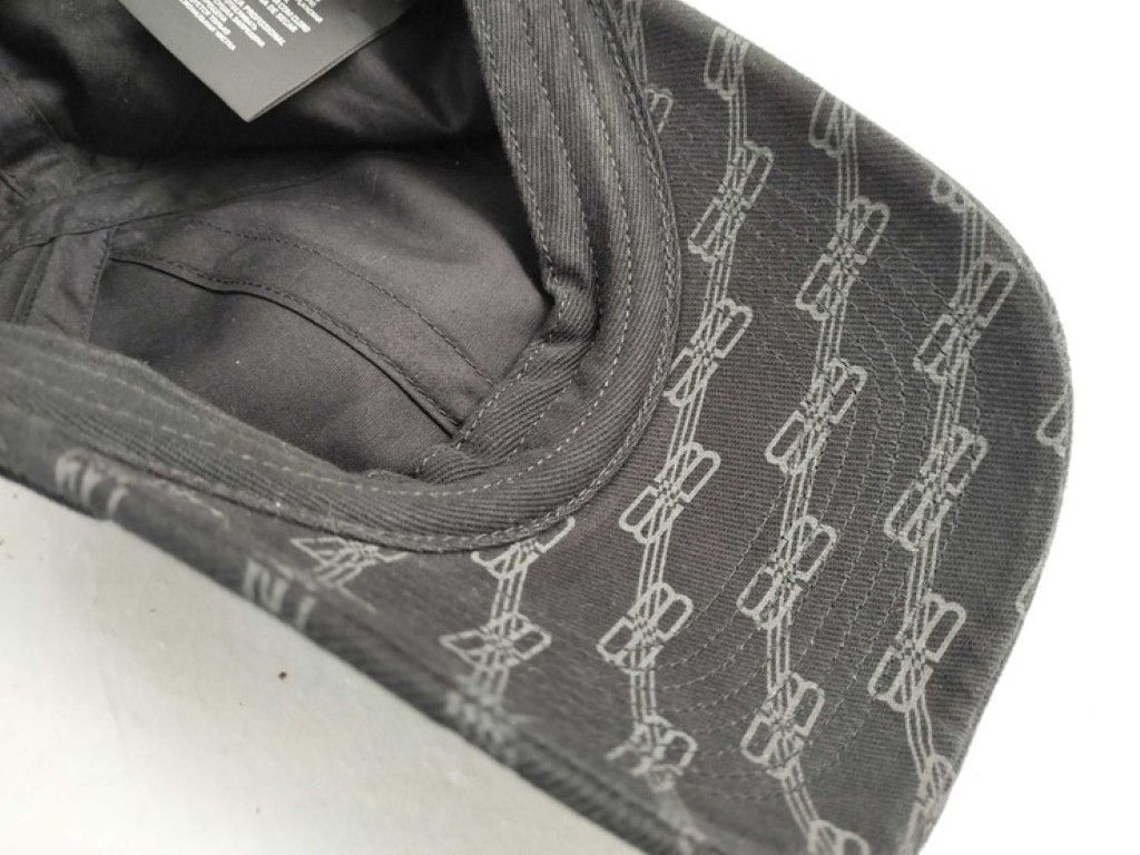 Balenciaga Cap BB Logo Gray Cotton Hat — view 8