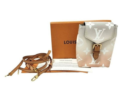 Louis Vuitton Sac by the Pool Tiny Backpack Blume Leather Gold