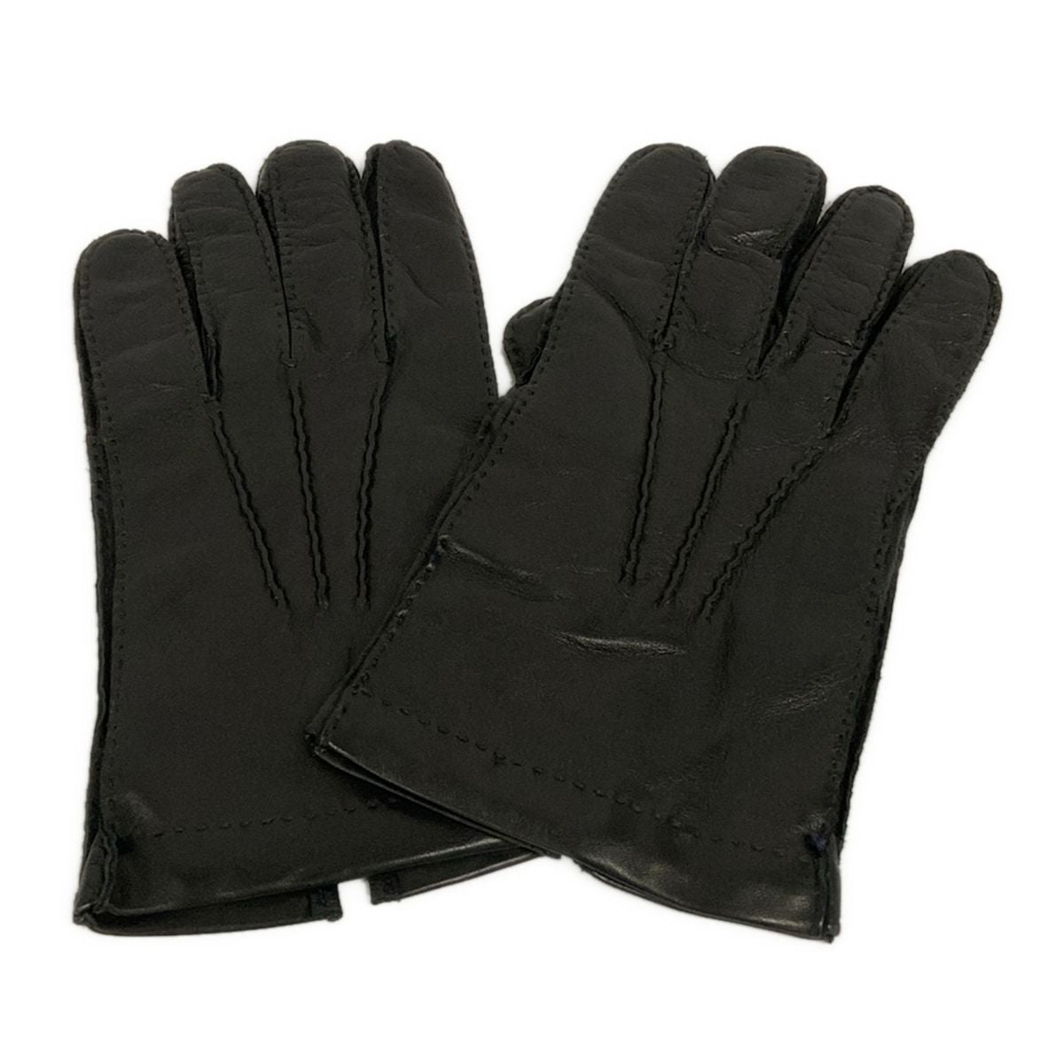 Prada Gloves Black Leather