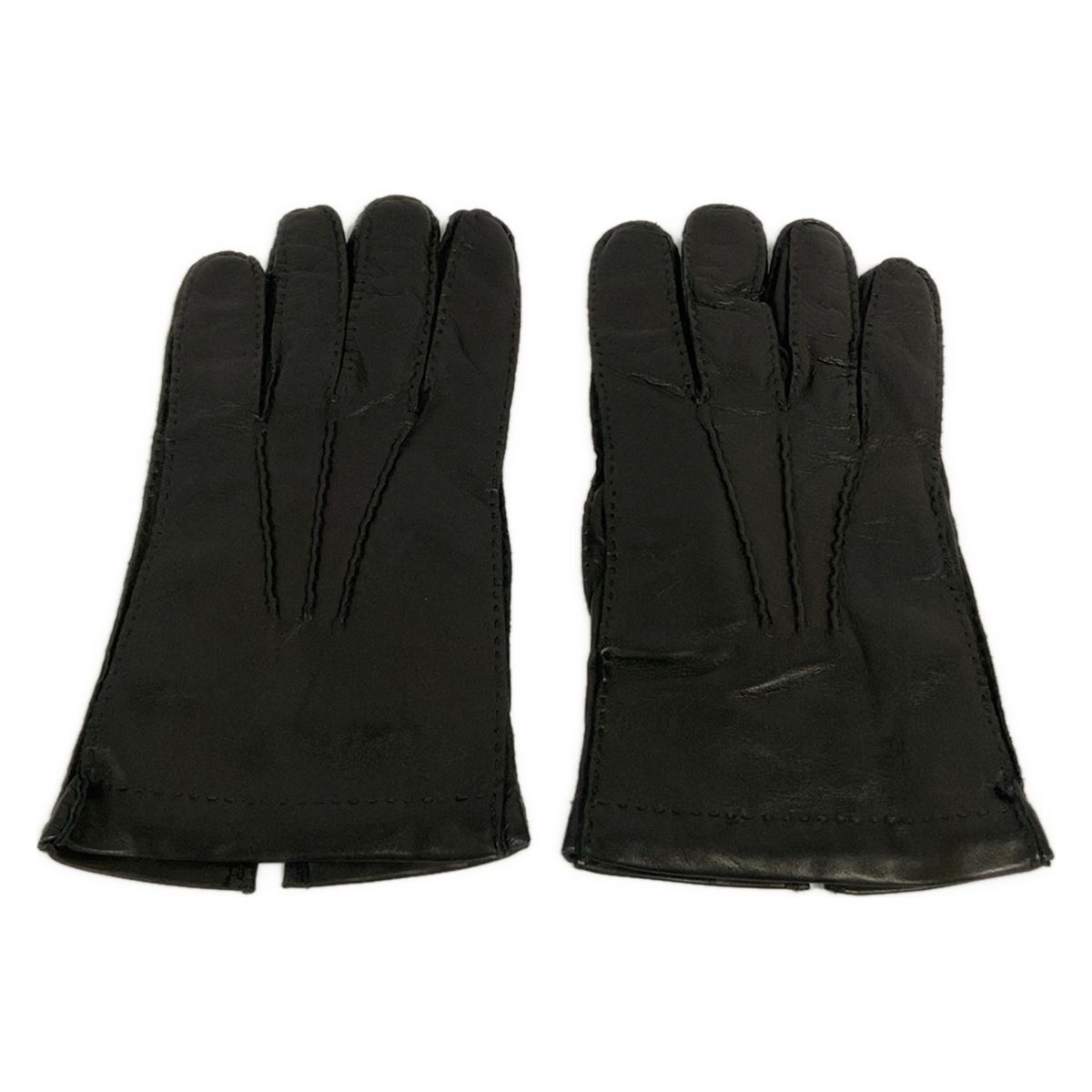 Prada Gloves Black Leather — view 2