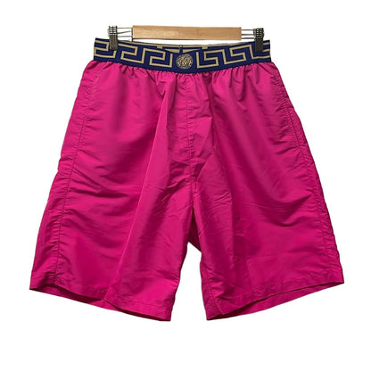 Versace Shorts 4 XL Pink Purple Dark Navy Beige Waist Togo
