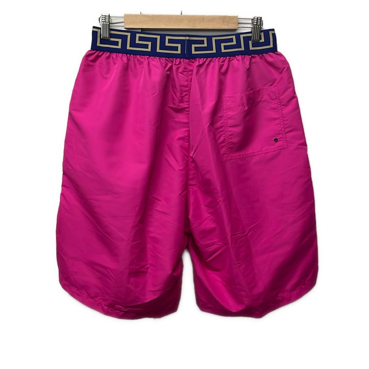 Versace Shorts 4 XL Pink Purple Dark Navy Beige Waist Togo — view 2
