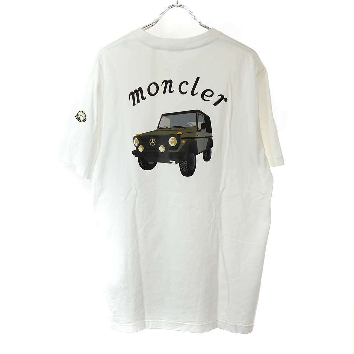 Moncler Genius Mercedes Benz by Print T-Shirt White — view 2