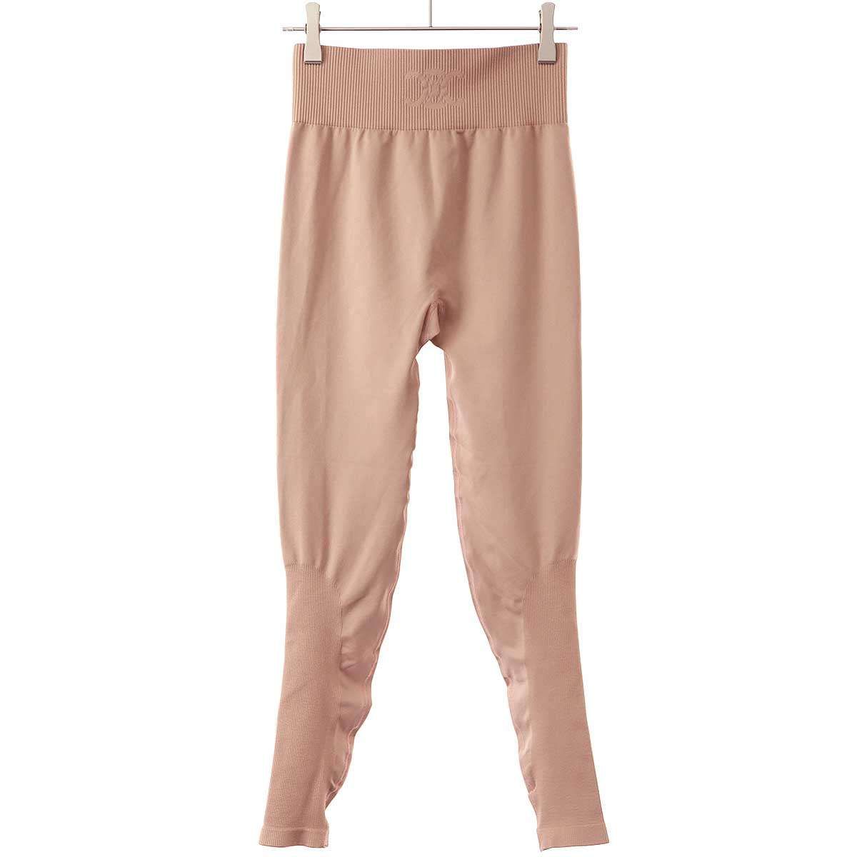 Celine Triomphe Leggings Technical Jersey Pink XS Pants — view 2