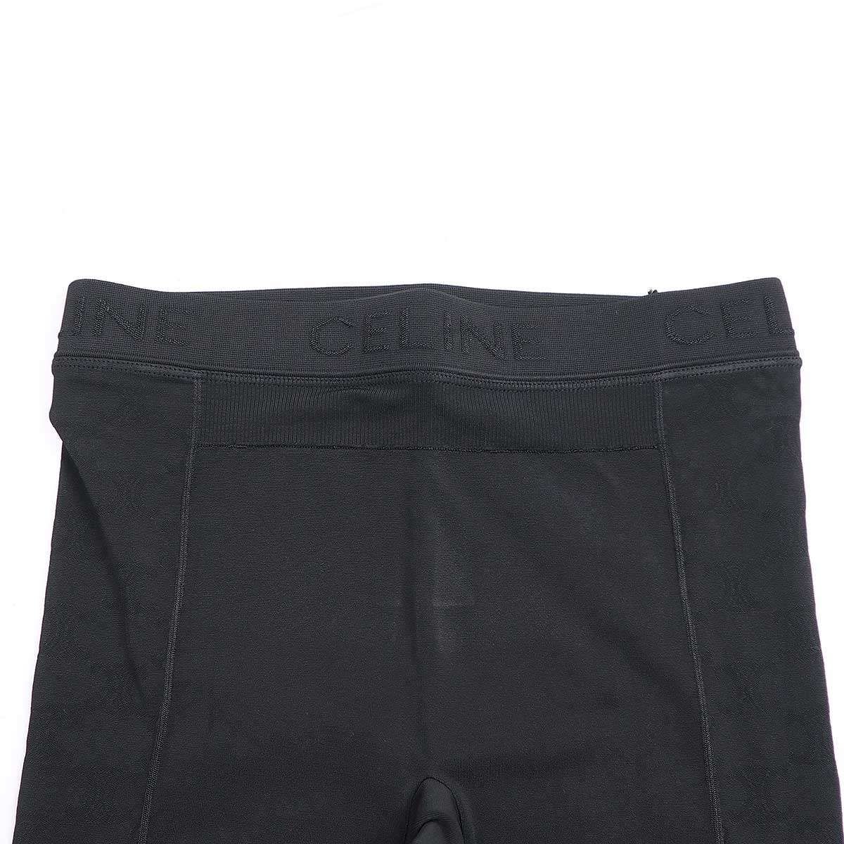 Celine Triomphe Leggings a Calf Chic Rayon Black XS Pants — view 5