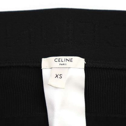 Celine Triomphe Leggings a Calf Chic Rayon Black XS Pants — view 3