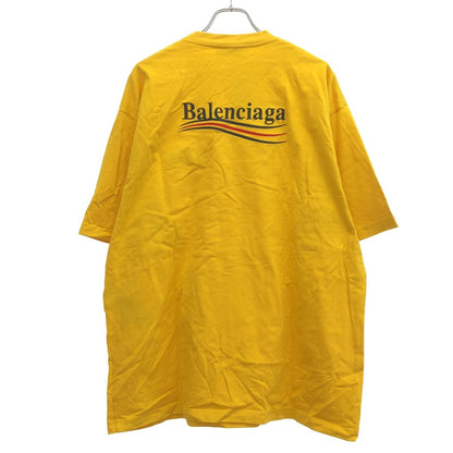 Balenciaga Campaign Logo T-Shirt Yellow XL — view 2