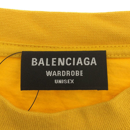 Balenciaga Campaign Logo T-Shirt Yellow XL — view 3