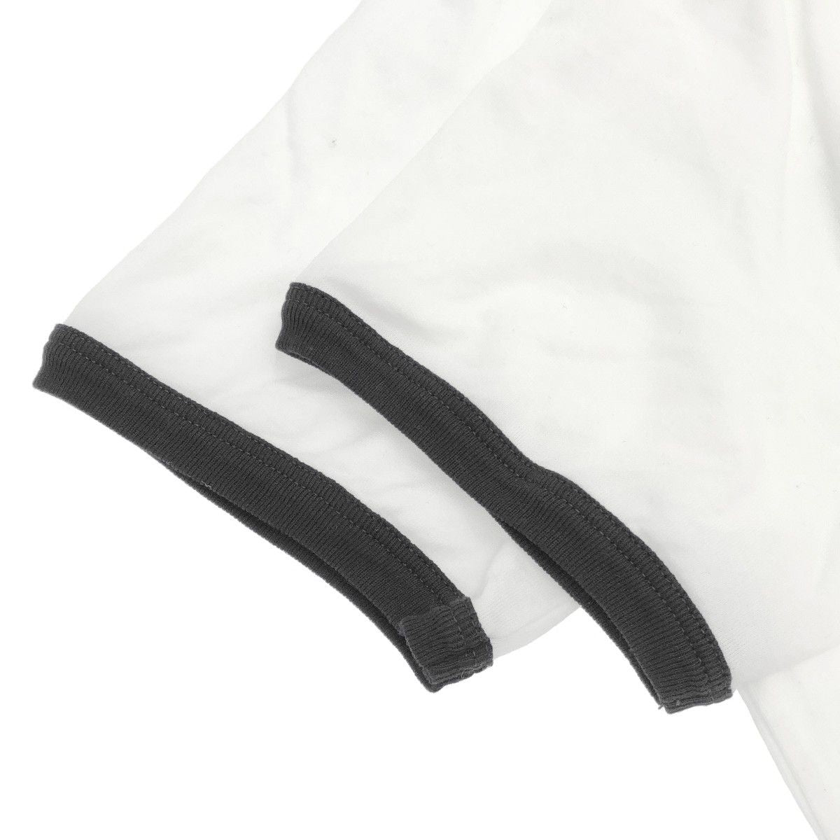 Celine Santropef Locky Logo T-Shirt White Navy — view 4