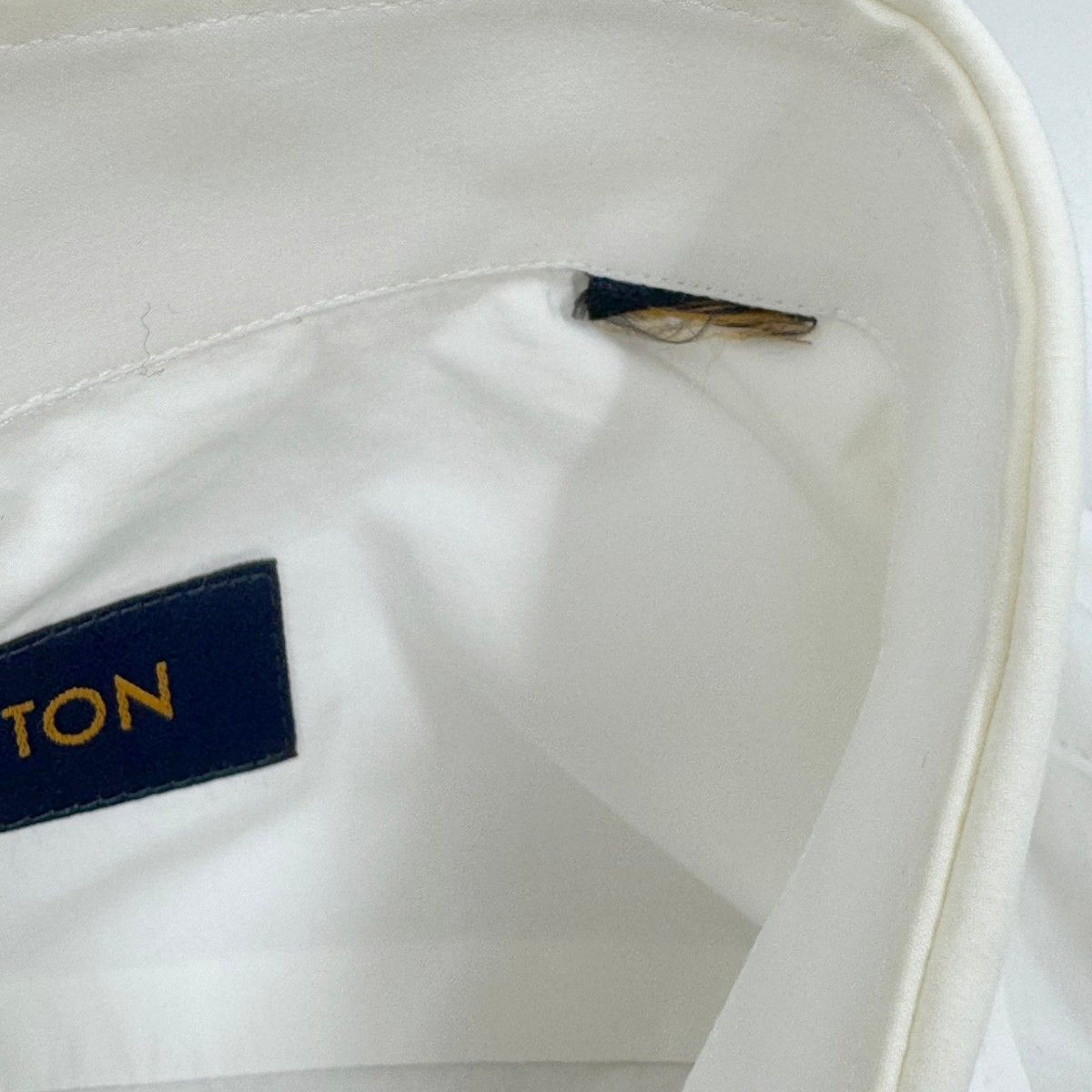 Louis Vuitton Logo Print Cotton Shirt Zkt White — view 5