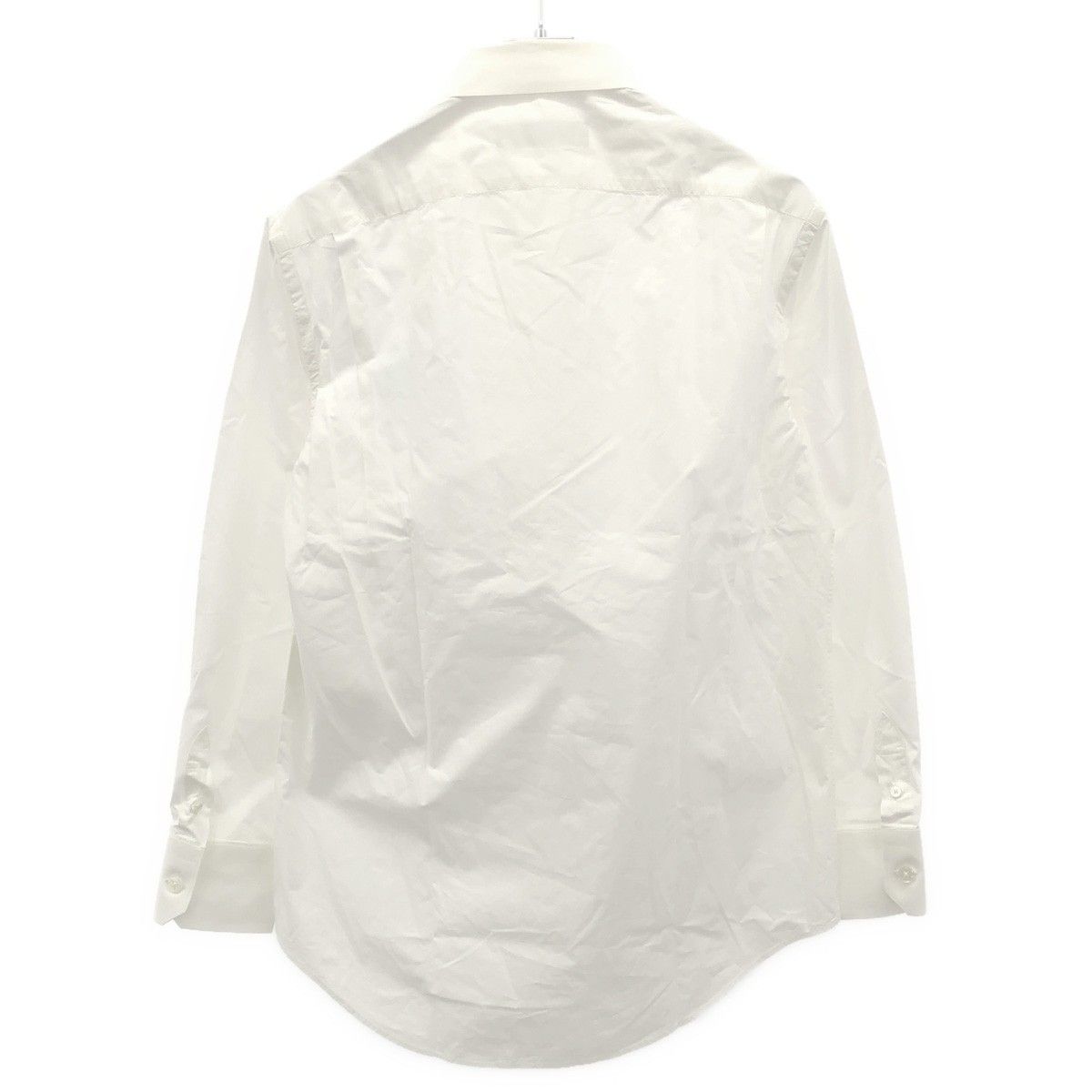 Louis Vuitton Logo Print Cotton Shirt Zkt White — view 2