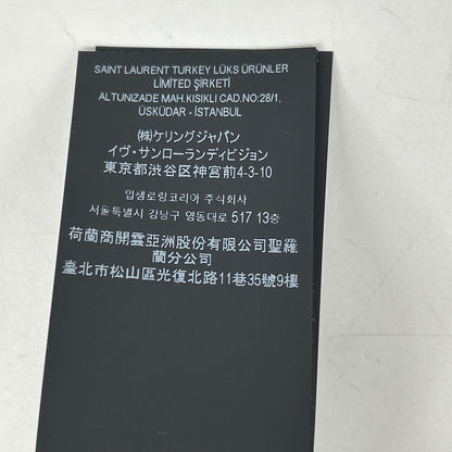 Saint Laurent Paris Black Wool Suit 46 — view 7