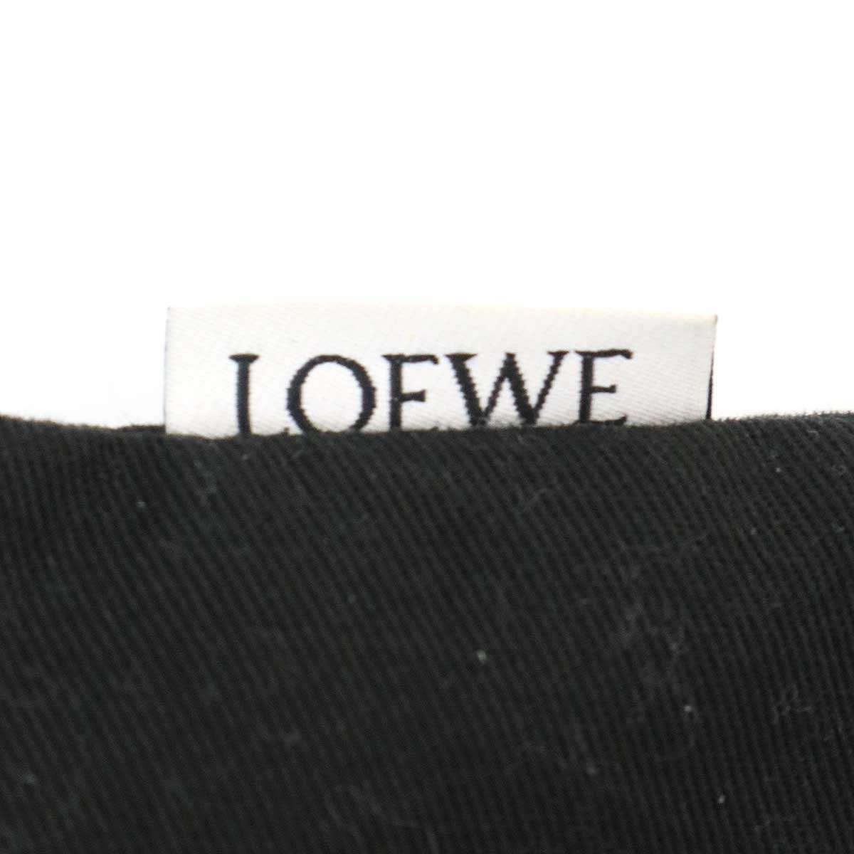 Loewe Paula's Ibiza Flower Print Drawstring Pouch Black — view 6
