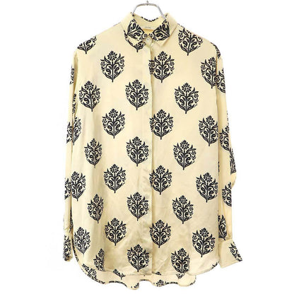 Celine by Phoebe Philo Silk Blouse Shirt 2 Beige 34