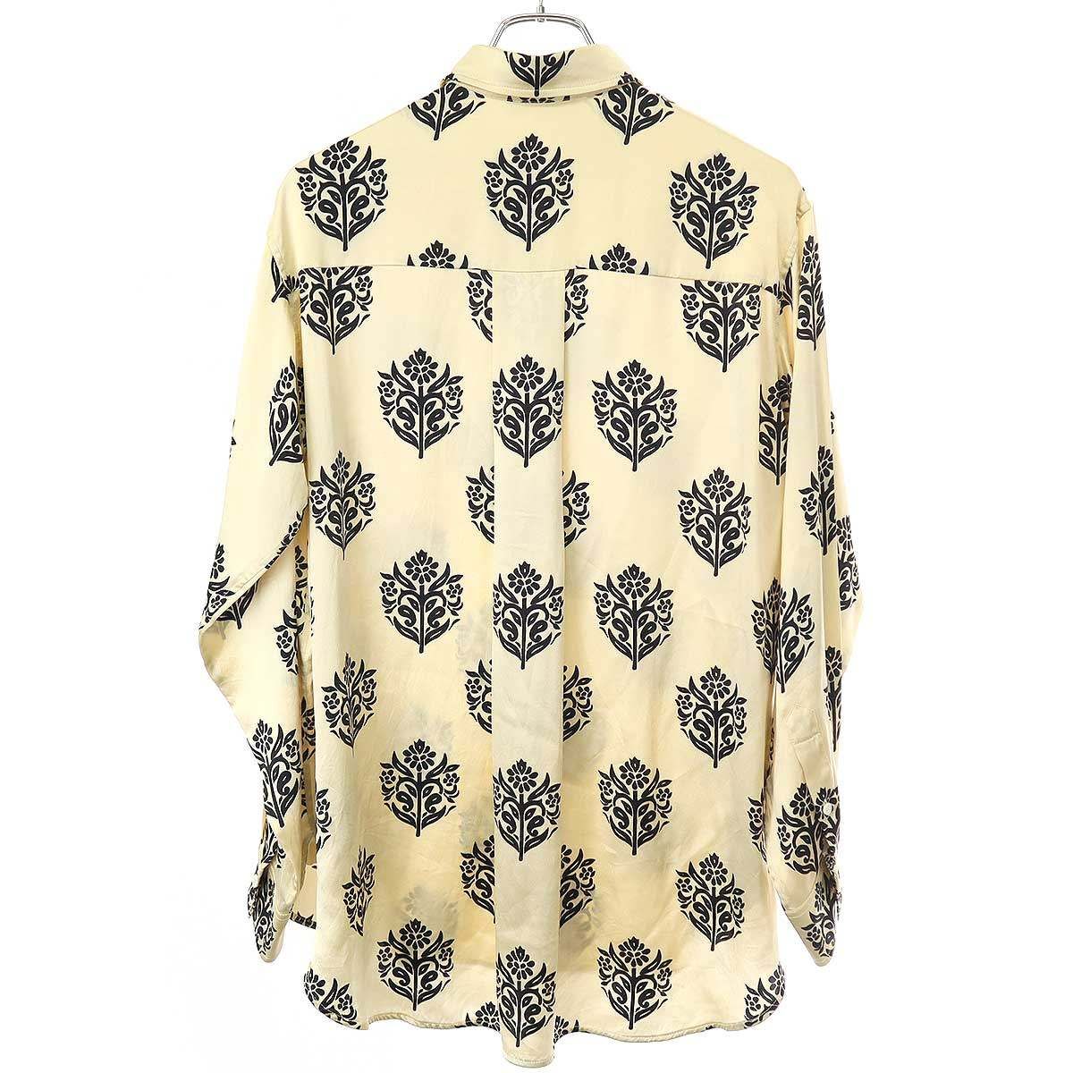 Celine by Phoebe Philo Silk Blouse Shirt 2 Beige 34 — view 2