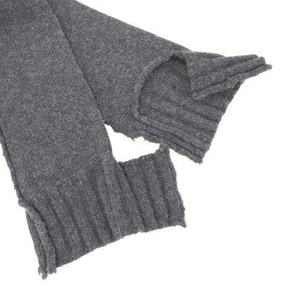Celine by Phoebe Philo Shetland Destroyer Torneck Knit Sweater 2 Gray XS — view 5