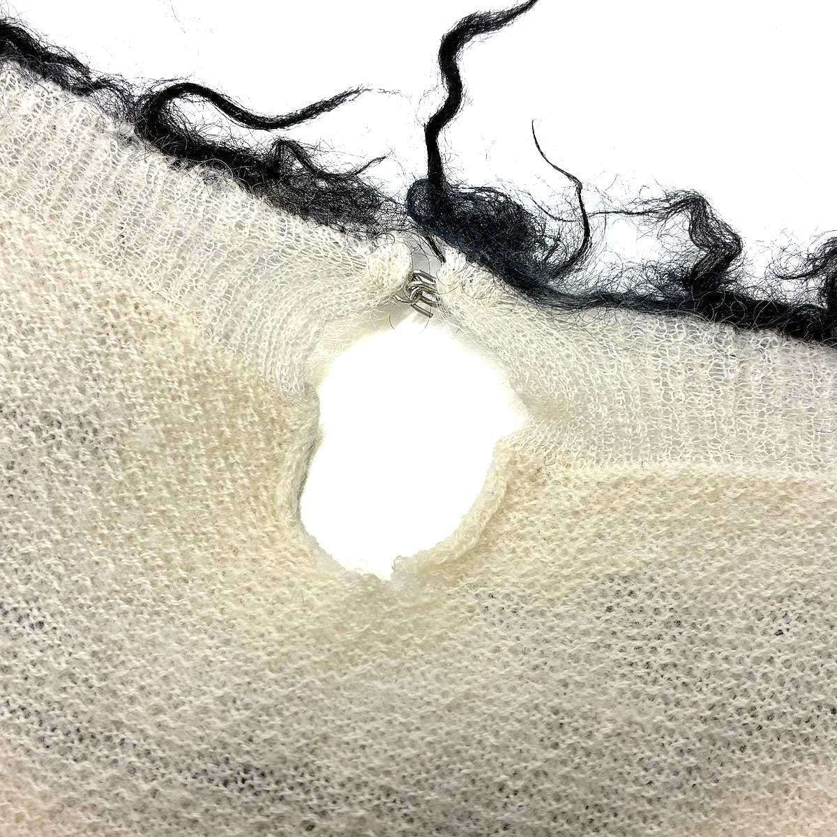 Celine by Phoebe Philo Knit Sweater 2 Ivory XS — view 6