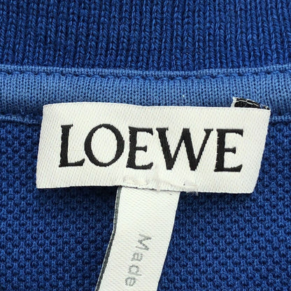 Loewe Faded Short Sleeve Polo Shirt Blue — view 3