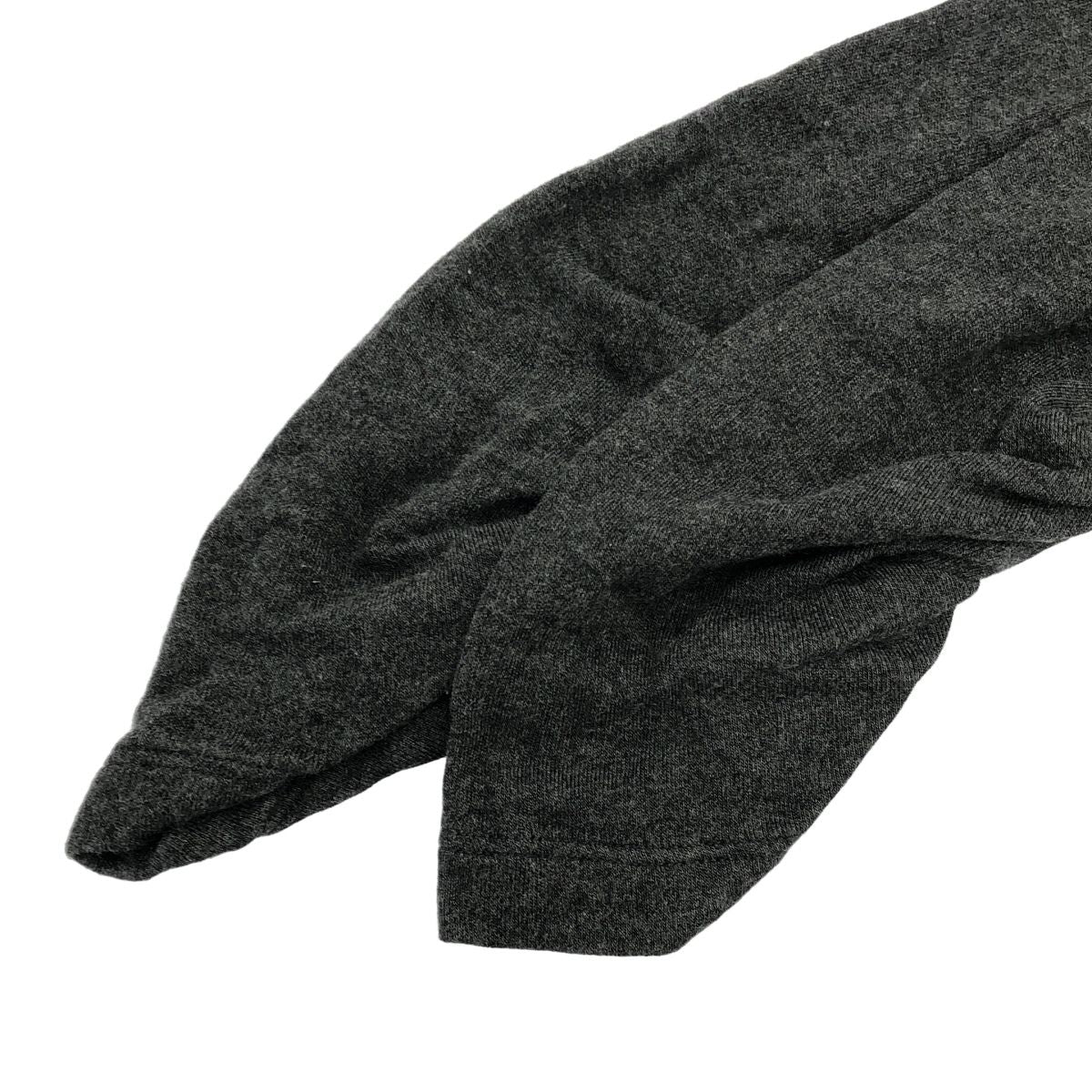 Loewe Anagram Long Sleeve Drape Top Gray — view 4