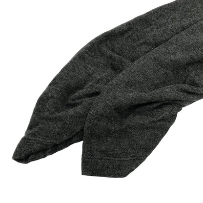 Loewe Anagram Long Sleeve Drape Top Gray — view 4