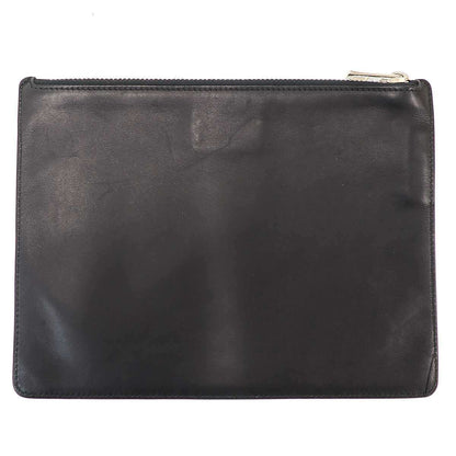 Loewe Anagram Leather Pouch Black — view 2