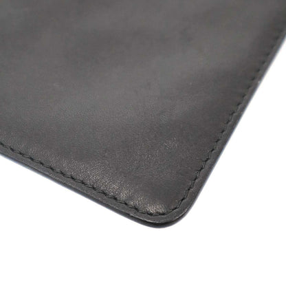 Loewe Anagram Leather Pouch Black — view 5