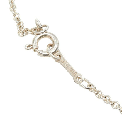 Tiffany & Co Menard Open Heart Chain Pendant Necklace Silver — view 6