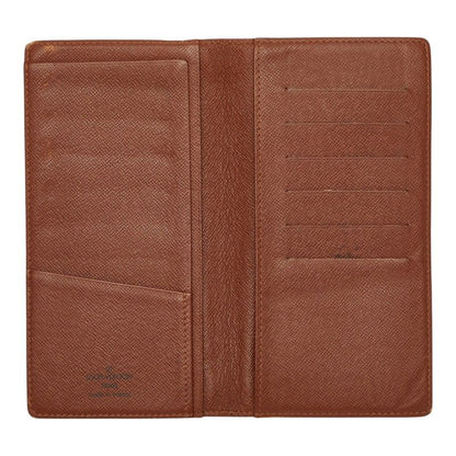 Louis Vuitton Monogram Portoballe Carte Cles Wallet Brown Leather — view 6