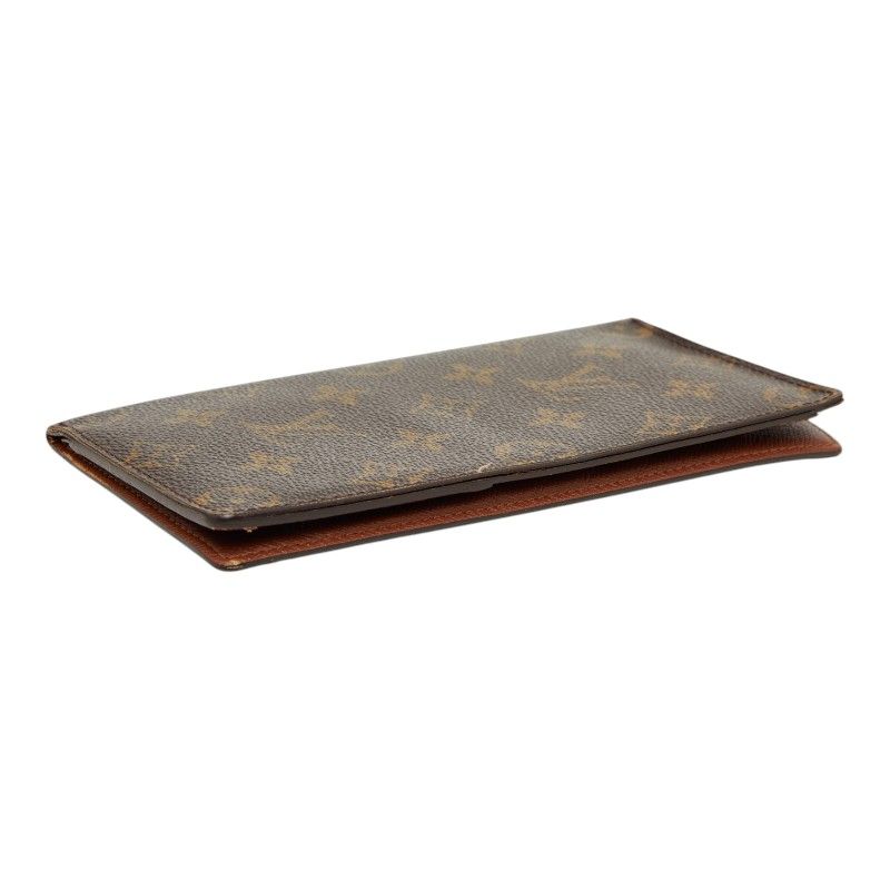 Louis Vuitton Monogram Portoballe Carte Cles Wallet Brown Leather — view 4