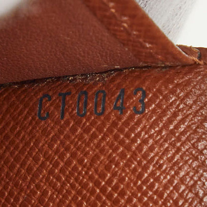 Louis Vuitton Monogram Portoballe Carte Cles Wallet Brown Leather — view 9