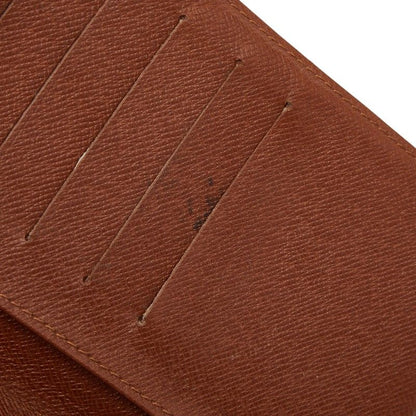 Louis Vuitton Monogram Portoballe Carte Cles Wallet Brown Leather — view 7