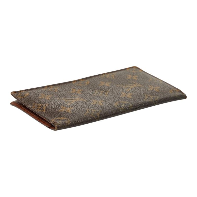 Louis Vuitton Monogram Portoballe Carte Cles Wallet Brown Leather — view 5