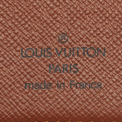 Louis Vuitton Monogram Portoballe Carte Cles Wallet Brown Leather — view 8
