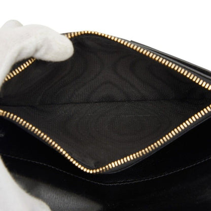 Saint Laurent YSL Logo Bifold Wallet Black Leather — view 7