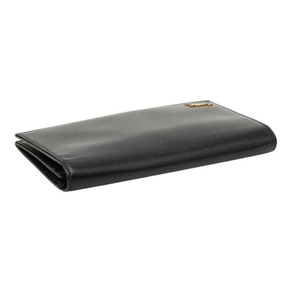 Saint Laurent YSL Logo Bifold Wallet Black Leather — view 5