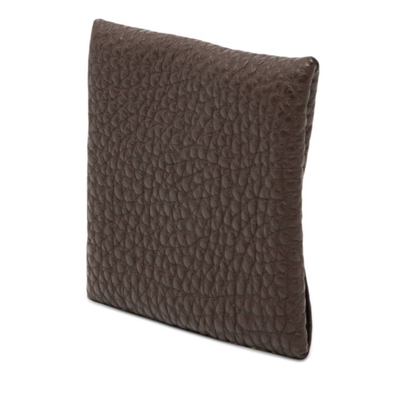 Hermes Bastia Coin Purse Havana Brown Taurillon Clemence — view 2