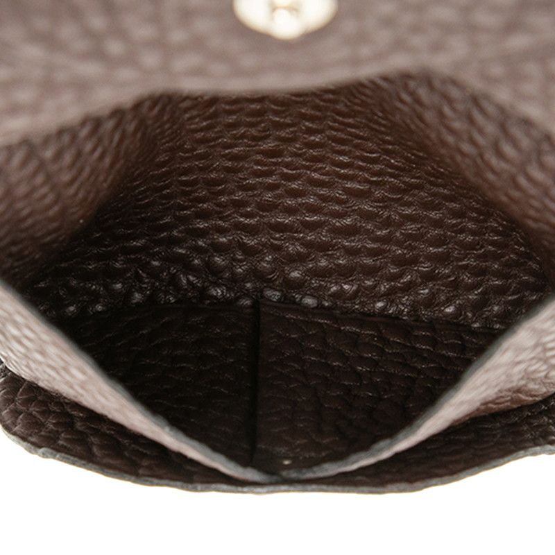Hermes Bastia Coin Purse Havana Brown Taurillon Clemence — view 4