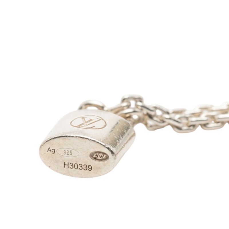 Louis Vuitton Silver Lockit Bracelet — view 5