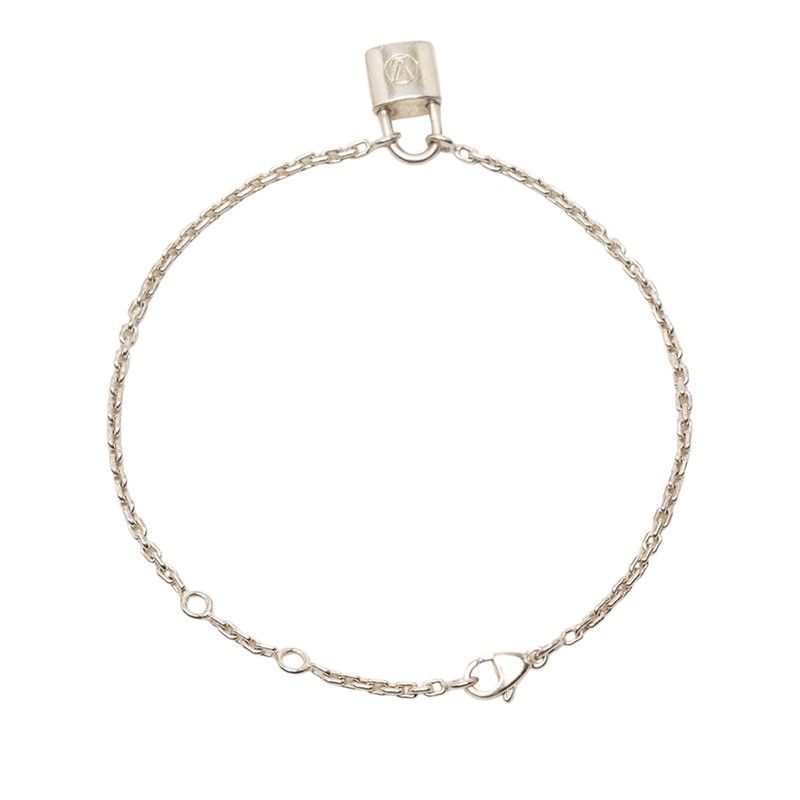 Louis Vuitton Silver Lockit Bracelet — view 3