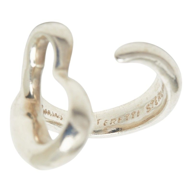 Tiffany & Co Elsa Peretti Open Ring Silver — view 7
