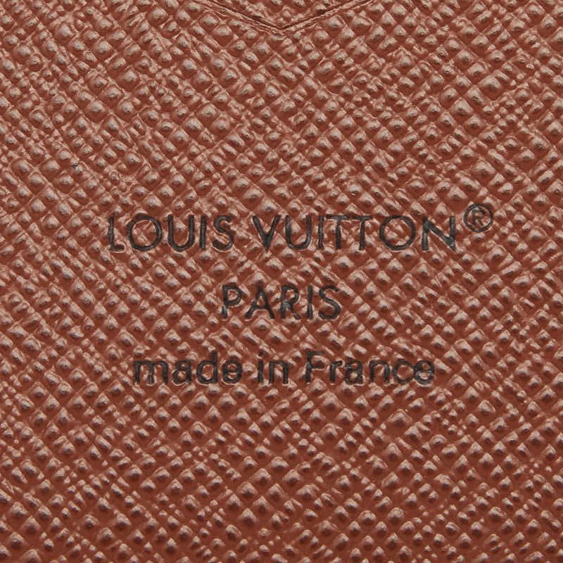 Louis Vuitton Monogram Couverture Passport NM Card Case Brown — view 7
