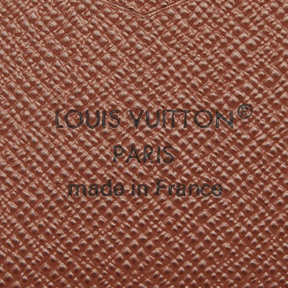 Louis Vuitton Monogram Couverture Passport NM Card Case Brown — view 7