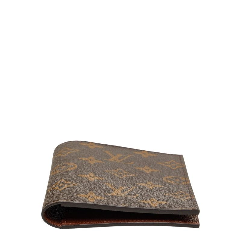 Louis Vuitton Monogram Couverture Passport NM Card Case Brown — view 3