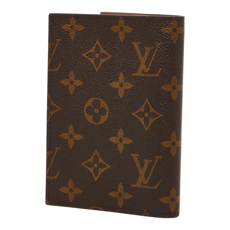 Louis Vuitton Monogram Couverture Passport NM Card Case Brown — view 2