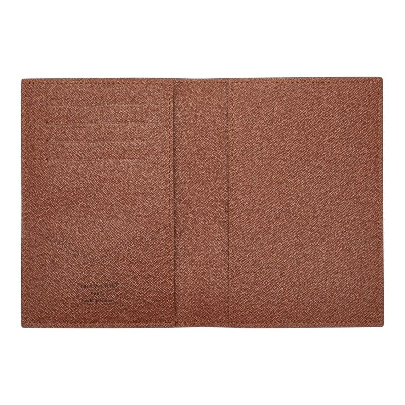 Louis Vuitton Monogram Couverture Passport NM Card Case Brown — view 6