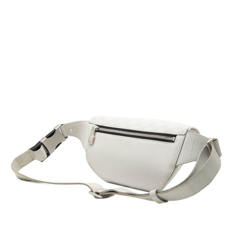 Louis Vuitton Damier Infini Canvas Bum Bag Blanc White Leather — view 2