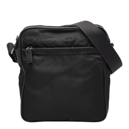Prada Shoulder Bag Black Tessuto Nylon