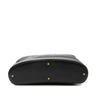 Loewe Tote Shoulder Bag Black Leather — view 3