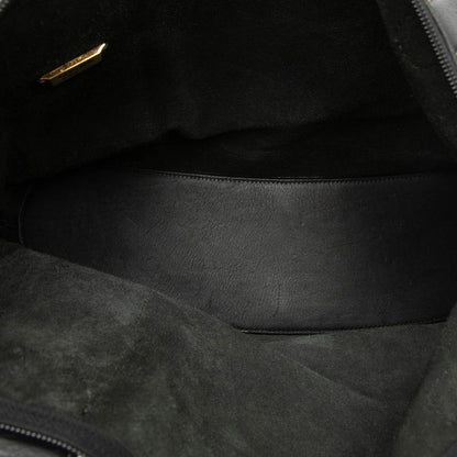 Loewe Tote Shoulder Bag Black Leather — view 4