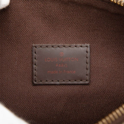 Louis Vuitton Damier Pochette Melville Crossbody Shoulder Bag Brown Leather — view 5